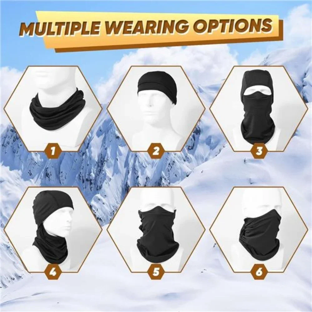 Kids Balaclava Ski Mask Cold Weather Windproof Tactical Face Mask Winter